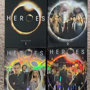 Heroes TV Series DVD Box Set Seasons 1-4